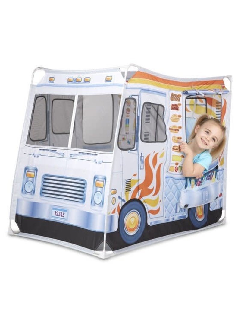 Melissa & Doug Pretend Play Food Truck Play Tent