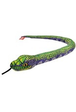 Wild Republic Plush Snake Printed Green (54")