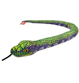 Wild Republic Plush Snake Printed Green (54")