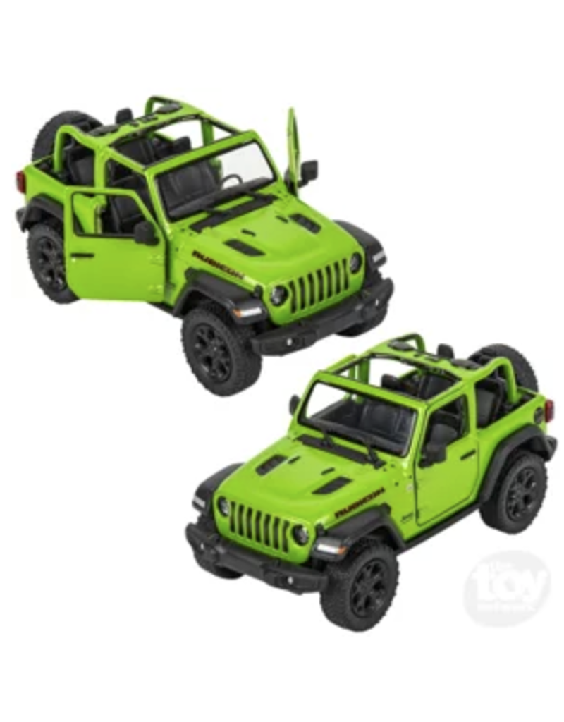 The toy network Die-cast 2018 Jeep Wrangler Open Top (5"; Colors Vary; Sold Individually)