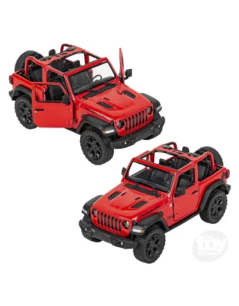 The toy network Die-cast 2018 Jeep Wrangler Open Top (5"; Colors Vary; Sold Individually)