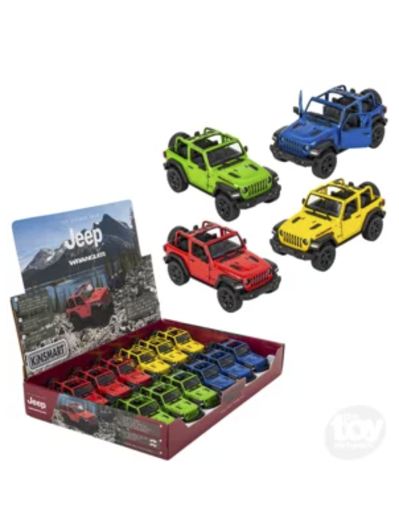The toy network Die-cast 2018 Jeep Wrangler Open Top (5"; Colors Vary; Sold Individually)
