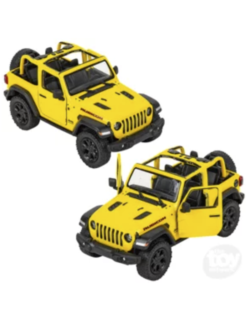 The toy network Die-cast 2018 Jeep Wrangler Open Top (5"; Colors Vary; Sold Individually)