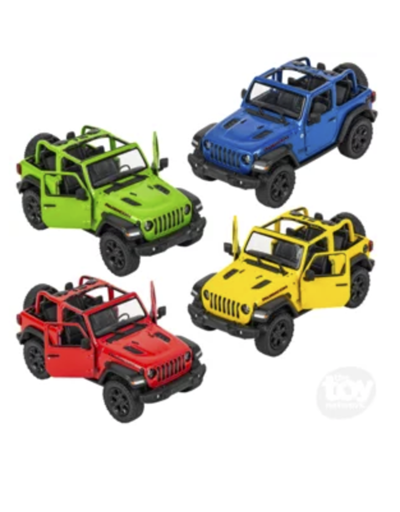 The toy network Die-cast 2018 Jeep Wrangler Open Top (5"; Colors Vary; Sold Individually)