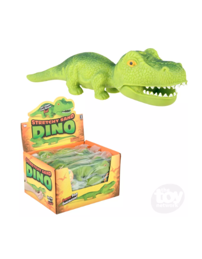 The toy network Novelty Stretchy Sand Dino (7"; Sold Individually)