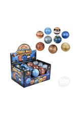The toy network Novelty Stress Planet Balls (2.5"; Colors Vary; Sold Individually)