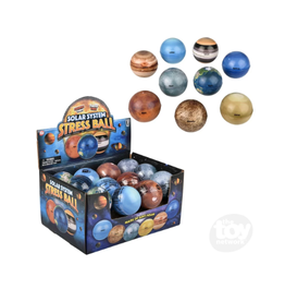 The toy network Novelty Stress Planet Balls (2.5"; Colors Vary; Sold Individually)