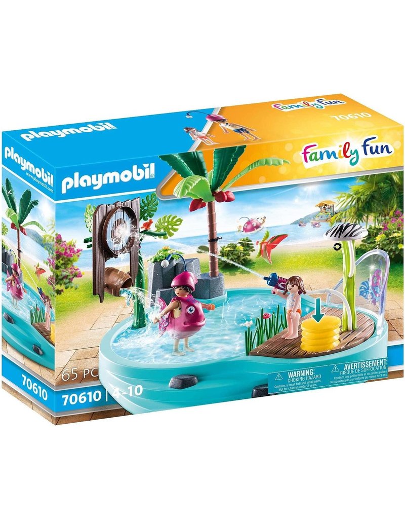 Playmobil Playmobil Small Pool with Water Sprayer