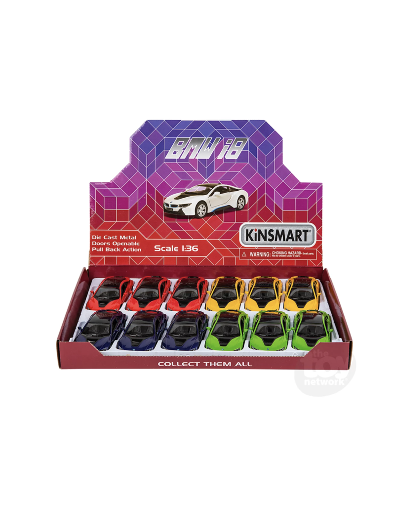 The toy network Die-cast  BMW i8 (5"; Colors Vary; Sold Individually)