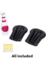 HearthSong Outdoor Strike Zone Water Slide - Bowling (18')