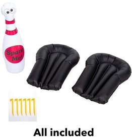 HearthSong Outdoor Strike Zone Water Slide - Bowling (18')