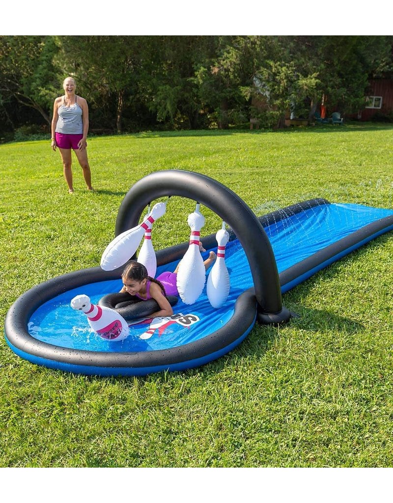 HearthSong Outdoor Strike Zone Water Slide - Bowling (18')