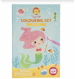 Schylling Artistic Tiger Tribe Mermaids - Coloring Set