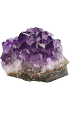 Squire Boone Village Rock/Mineral Amethyst 4"