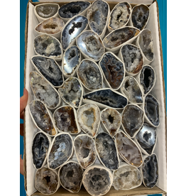 Squire Boone Village Rock/Mineral Agate Geodes (Sizes and Colors Vary; Sold Individually)