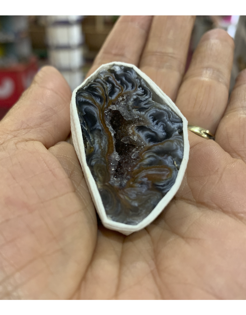 Squire Boone Village Rock/Mineral Agate Geodes (Sizes and Colors Vary; Sold Individually)