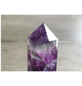 Squire Boone Village Rock/Mineral - Fluorite Point (Small 1.5";  Sizes and Colors Vary; Sold Individually)