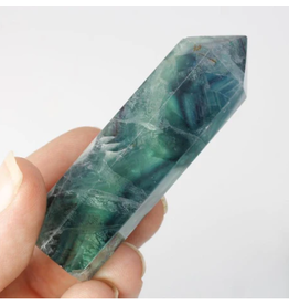 Squire Boone Village Rock/Mineral - Fluorite Point (Medium 1.5-2"; Sizes and Colors Vary; Sold Individually)