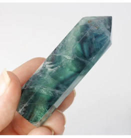 Squire Boone Village Rock/Mineral Fluorite Polished Points (Medium; Sizes and Colors Vary; Sold Individually)