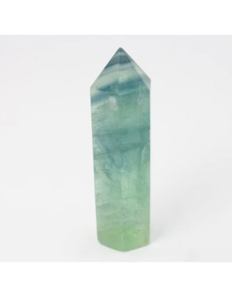 Squire Boone Village Rock/Mineral Fluorite Polished Points (Large; Sizes and Colors Vary; Sold Individually)