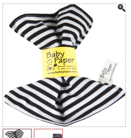 Wize Choice Creations/Baby Paper Baby Paper Black/White Stripe