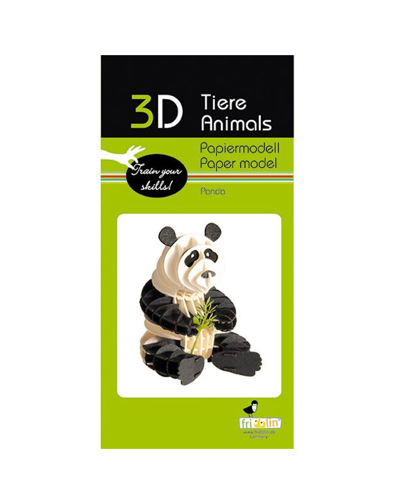 Fridolin Craft 3D Paper Model Panda