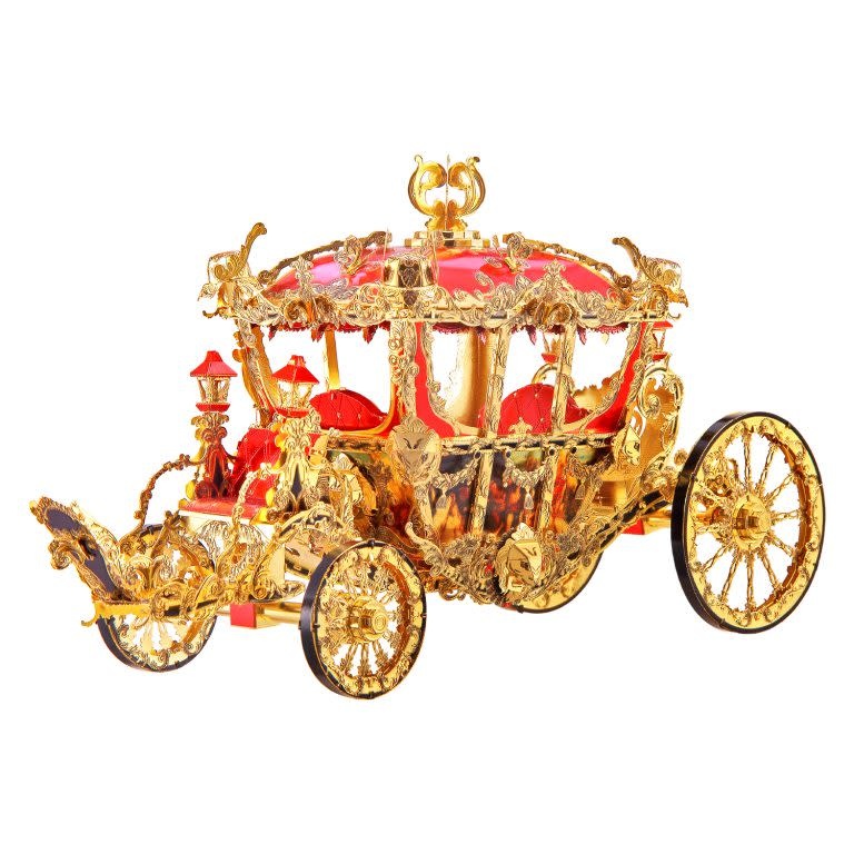 Hobby DIY 3D Metal Kit - Princess's Carriage