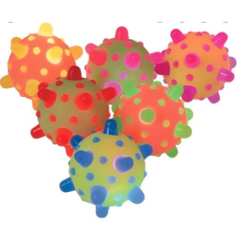 The toy network Novelty Light-up Spike Meteor Ball (Assorted Colors)