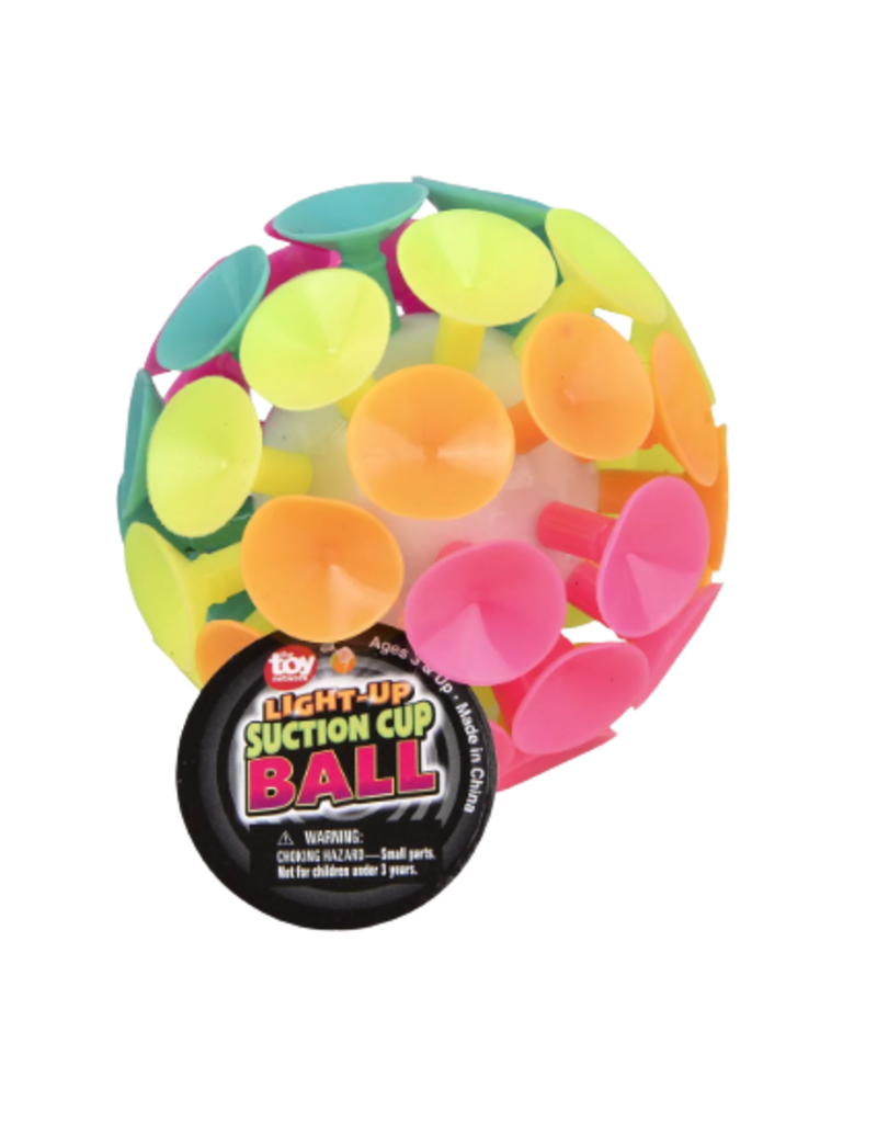The toy network Novelty Light Up Suction Cup Ball