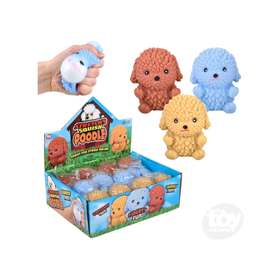 The toy network Novelty Squish and Squeeze Poodle (2.5"; Colors Vary; Sold Individually)