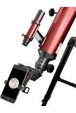 Carson optical Space Red Planet 50-111x90mm Refractor Telescope, Universal Smartphone Digiscoping Adapter
