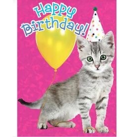 Playhouse Card - Happy Birthday Kitten