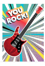 Playhouse Card - Foil You Rock! Guitar