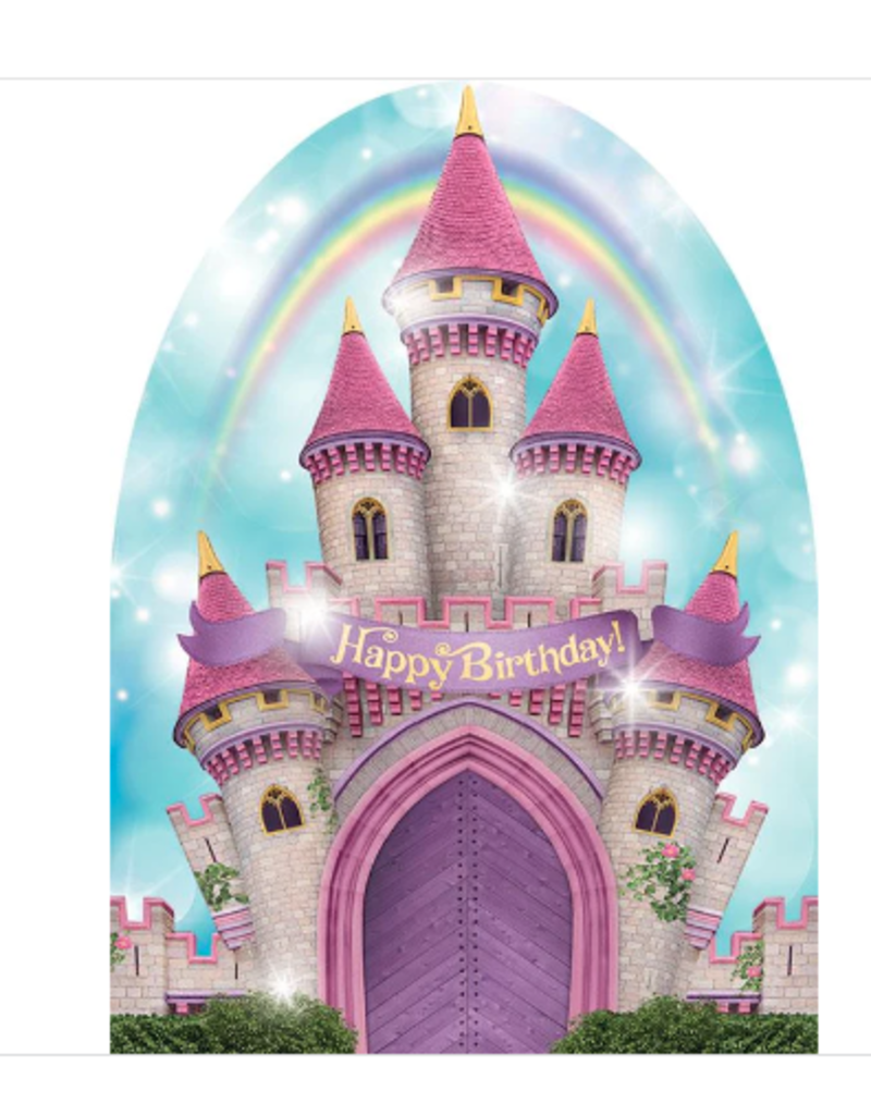 Playhouse Card - Glitter Princess Castle