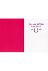 Playhouse Card - Happy Birthday! Horse Glitter