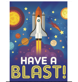 Playhouse Card - Foil Out of This World (Hope your birthday is a blast!)