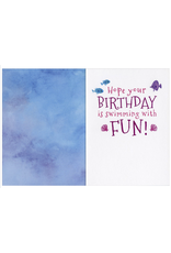 Paper House Production Card - Happy Birthday Mermaid