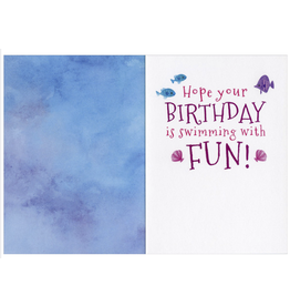 Paper House Production Card - Happy Birthday Mermaid