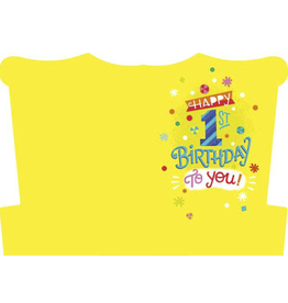 Paper House Production Card - Happy Birthday - You are One