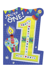 Paper House Production Card - Happy Birthday - You are One