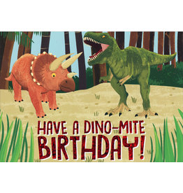 Paper House Production Card - Have a DINO-MITE Birthday