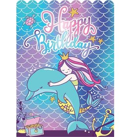 Paper House Production Card - Enchanted Mermaid Happy Birthday