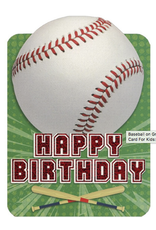 Paper House Production Card - Baseball Happy Birthday