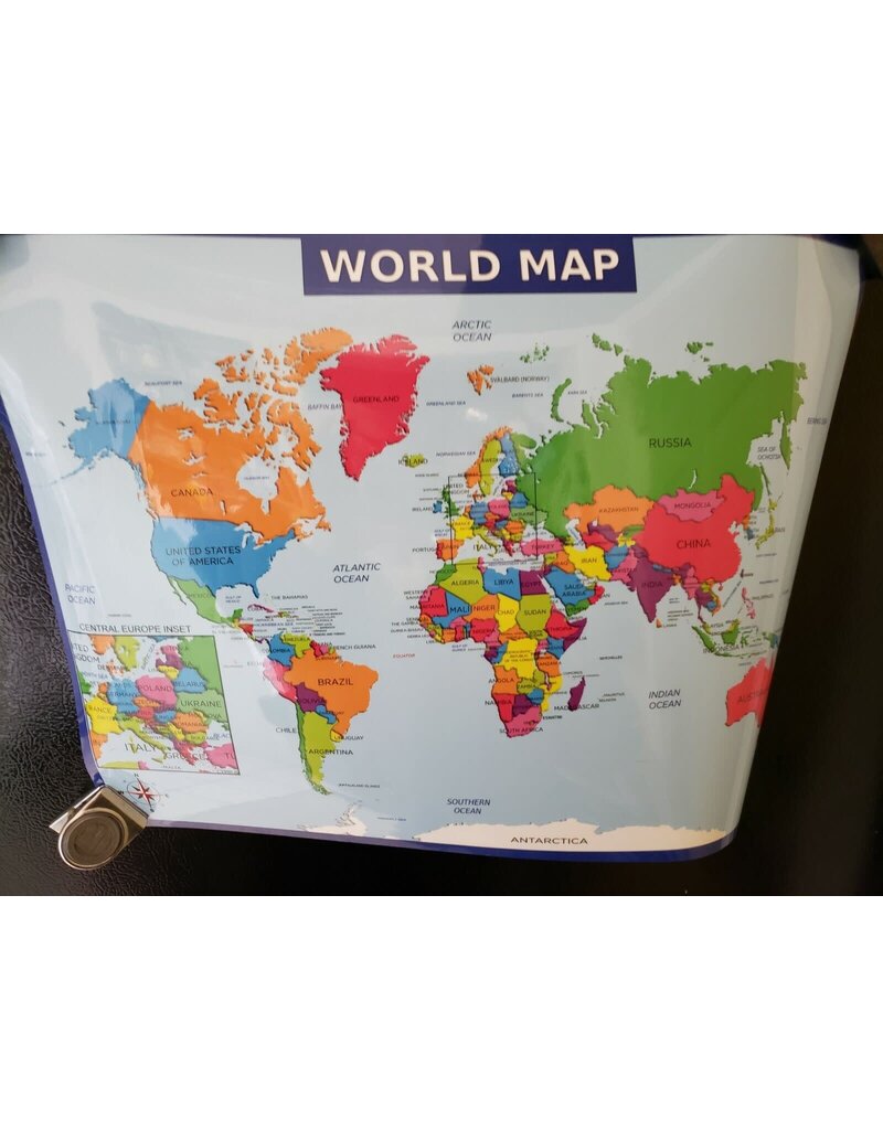 Waypoint Geographic Chart Interactive United State and World Map
