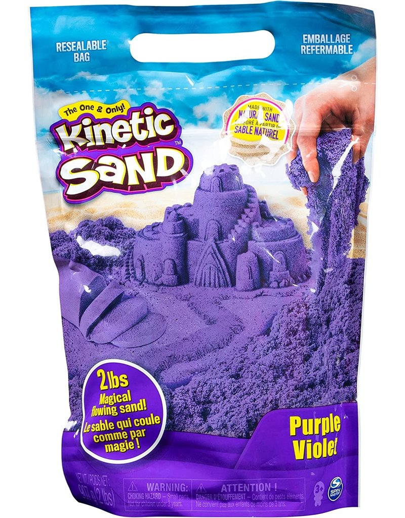 Spin Master Sensory Kinetic Sand - Purple (2lb Bag)