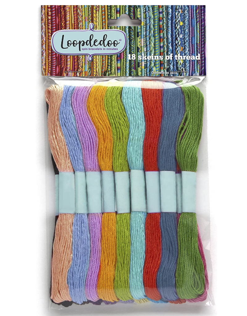 Playmonster Art Supplies Loopdedoo Refill Threads