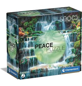 Clementoni Puzzle PeaceThe Flow - 500 Pieces