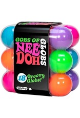 Schylling Toys Fidget Nee Doh Gobs of Globs Teenie Balls (18-pack)