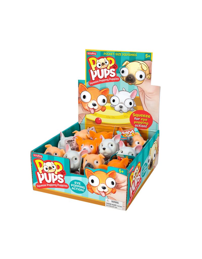 Schylling Novelty Pop Pups (Assorted; Sold Individually)