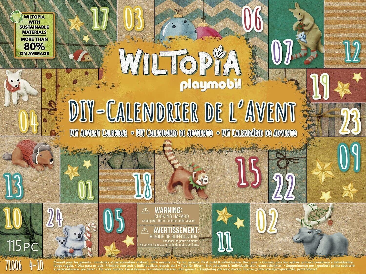 Playmobil Playmobil Wiltopia DIY Calender Pow Science LLC